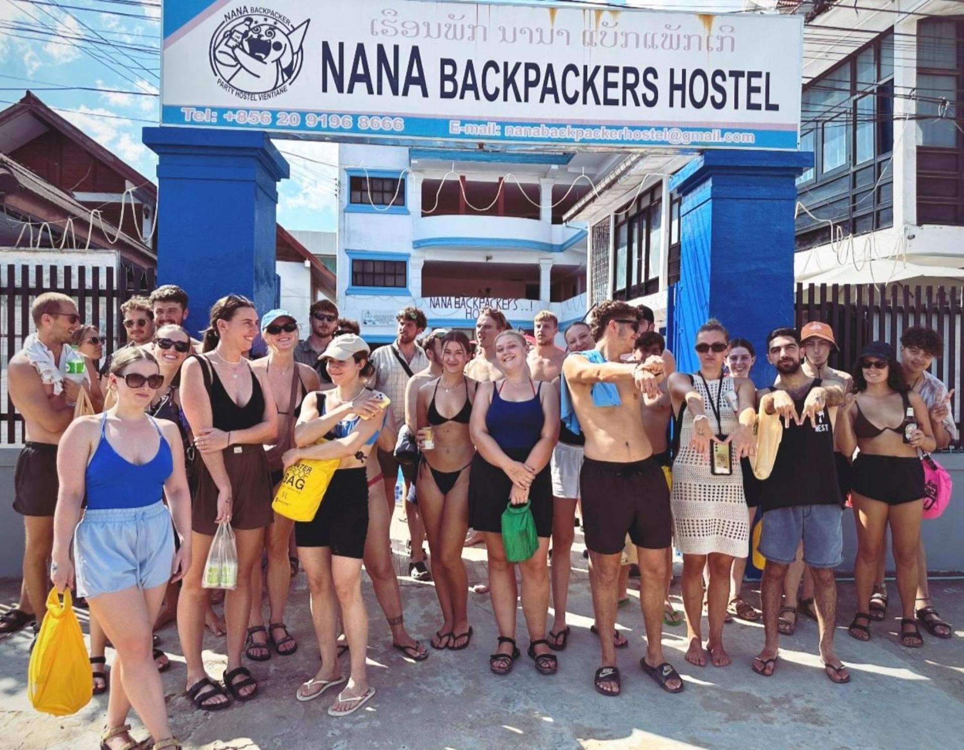 Nana Backpackers Hostel Vang Vieng Zewnętrze zdjęcie