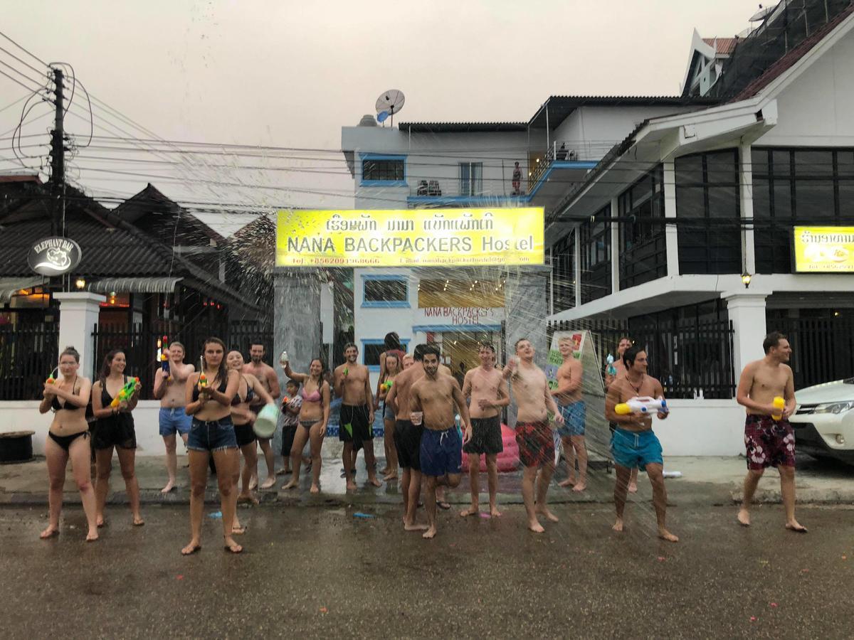 Nana Backpackers Hostel Vang Vieng Zewnętrze zdjęcie